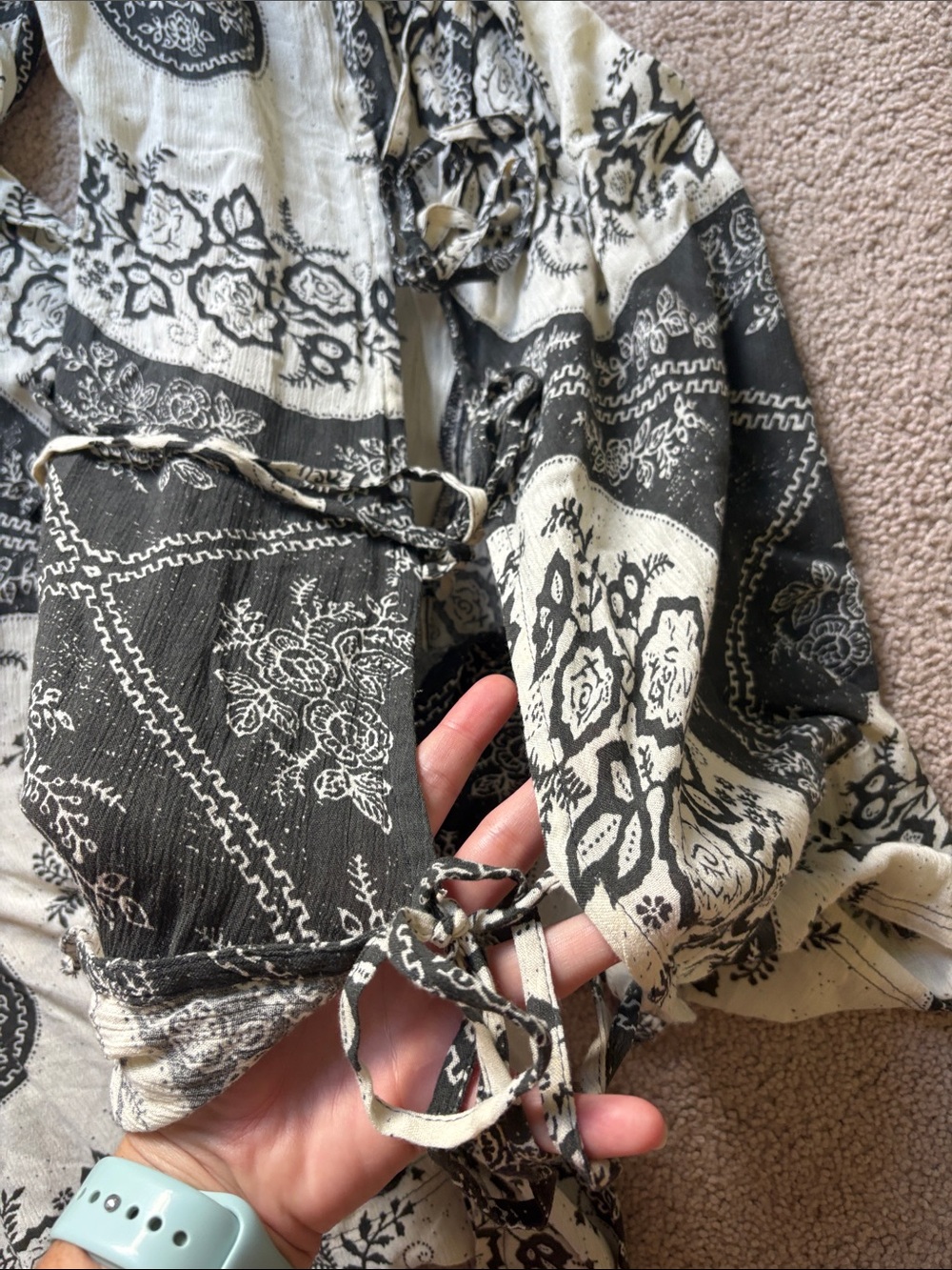 Urban Outfitters wide leg boho pants - Picture 4 of 10